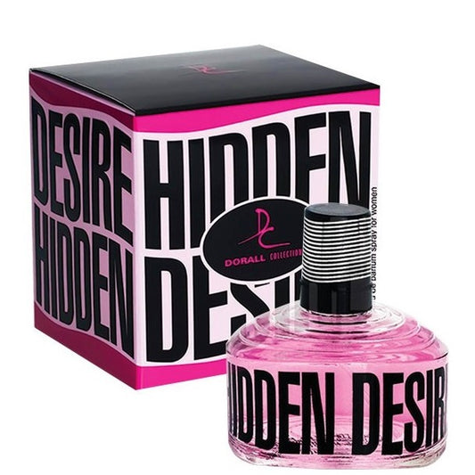100 ml EDT HIDDEN DESIRE Fragrância Amadeirada e Frutada para Mulher