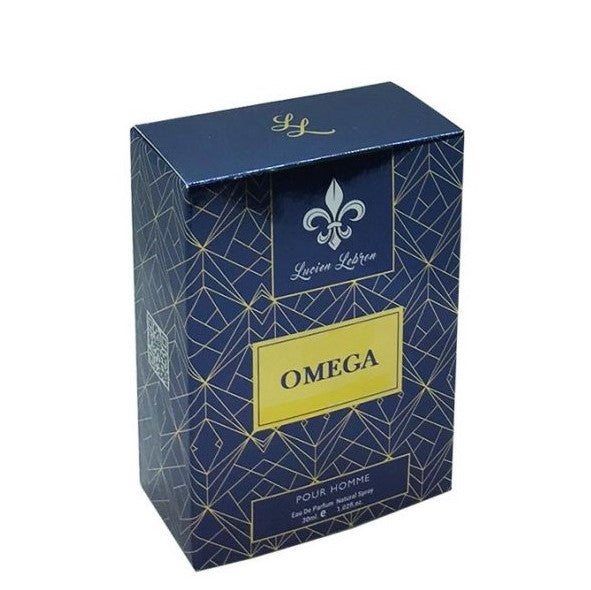 30 ml EDT Omega Fragrância Amadeirada Picante para Homens