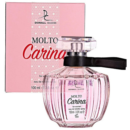 100 ml Eau de Parfum MOLTO CARINA Fragrância Floral-Amadeirada para Mulher