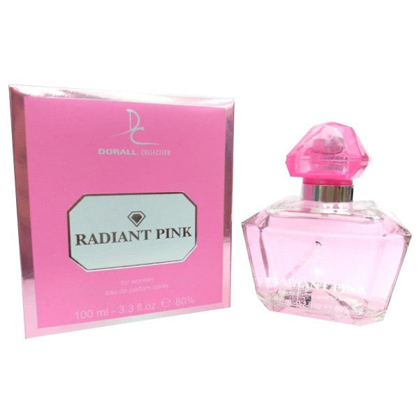 100 ml EDT RADIANT PINK Fragrância Floral Para Mulher 1 