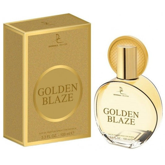 100 ml EDT Golden Blaze Floral Almiscarado Fragrância para Mulher