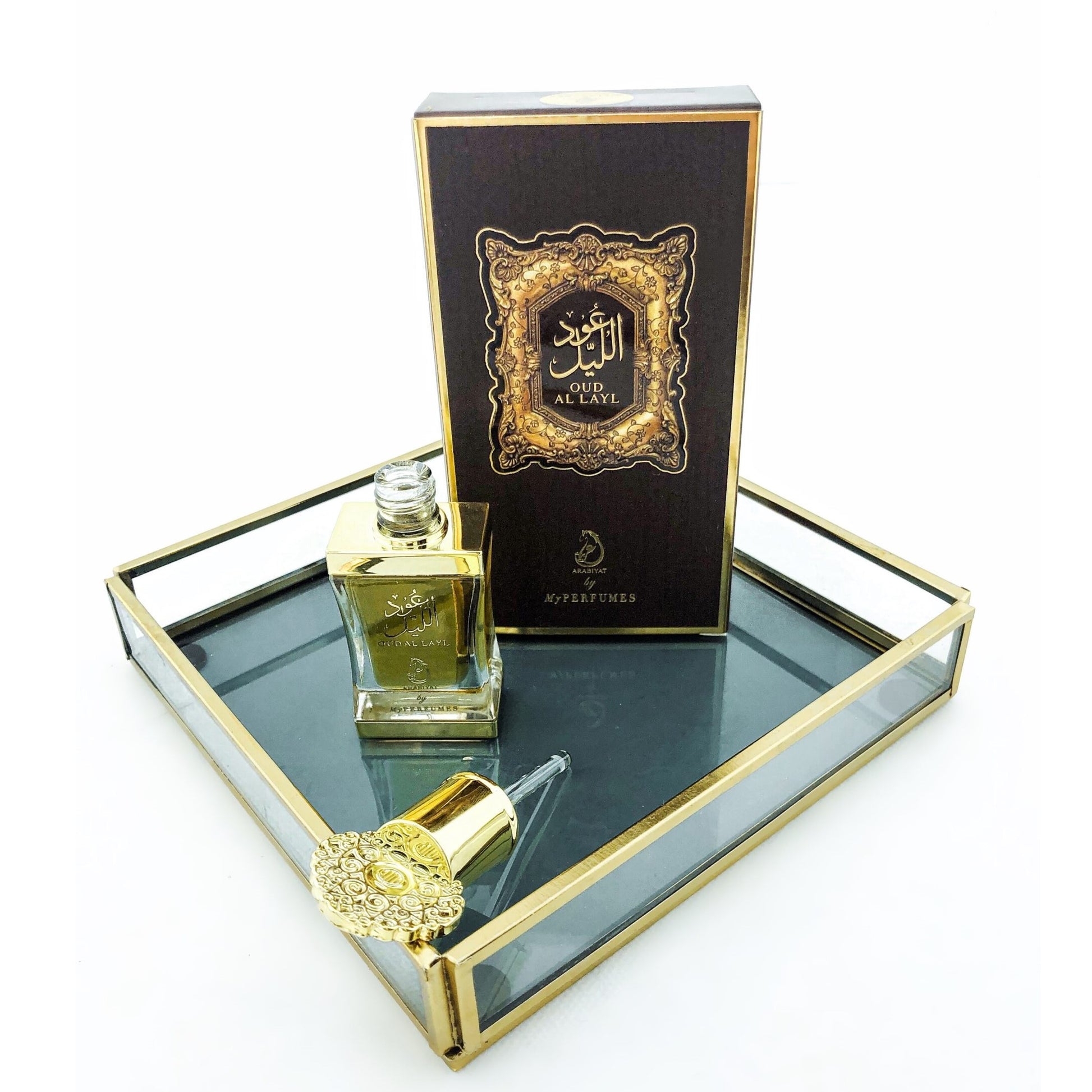 12 ml de Óleo perfumado Oud Al Layl Fragrância Floral, Frutada para Mulheres e Homens 2 