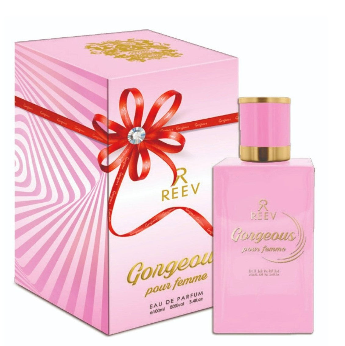 100 ml Eau de Perfume Gorgeous Citrus Floral Fragrância para Mulher 1 