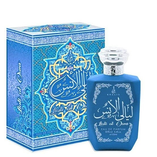 100 ml Eau de Perfume Liali Al Ouns Ambery Woody Fragrância para Mulher