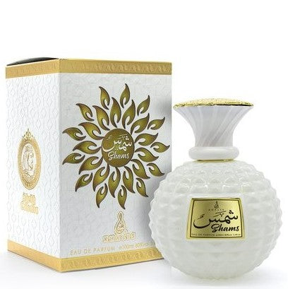 100 ml  Eau de Perfume Shams Fragância Frutada Almiscarada, Unisex