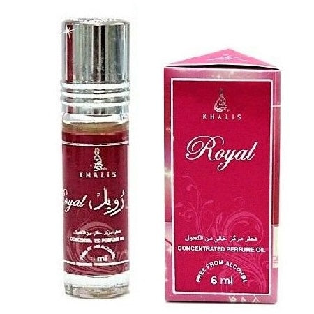 6 ml Perfume Oil Royal Fragrância Almiscarada para Mulher