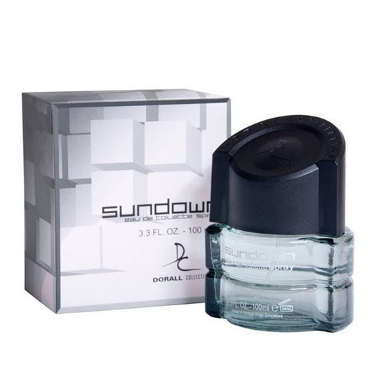 100 ml EDT SUNDOWN Fragrância Amadeirada Picante para Homem