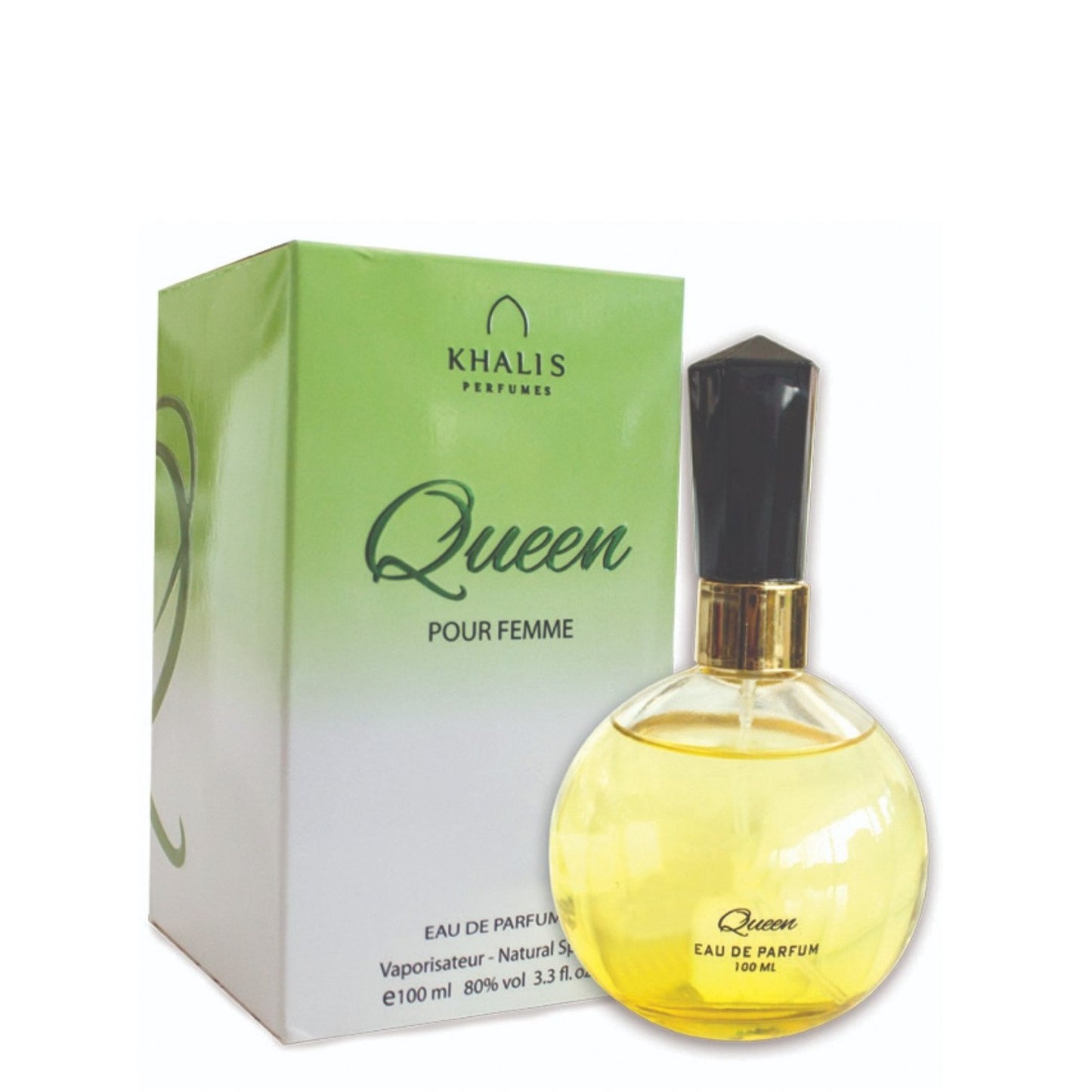 100 ml Eau de Perfume Queen Fragrância Floral em Pó para Mulher