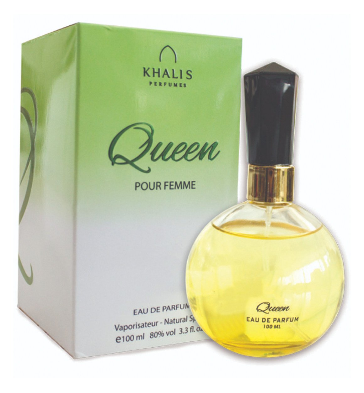 100 ml Eau de Perfume Queen Fragrância Floral em Pó para Mulher