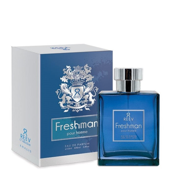 100 ml de Eau de Perfume Freshman Fragrância Oriental Almiscarada para Homem 1 