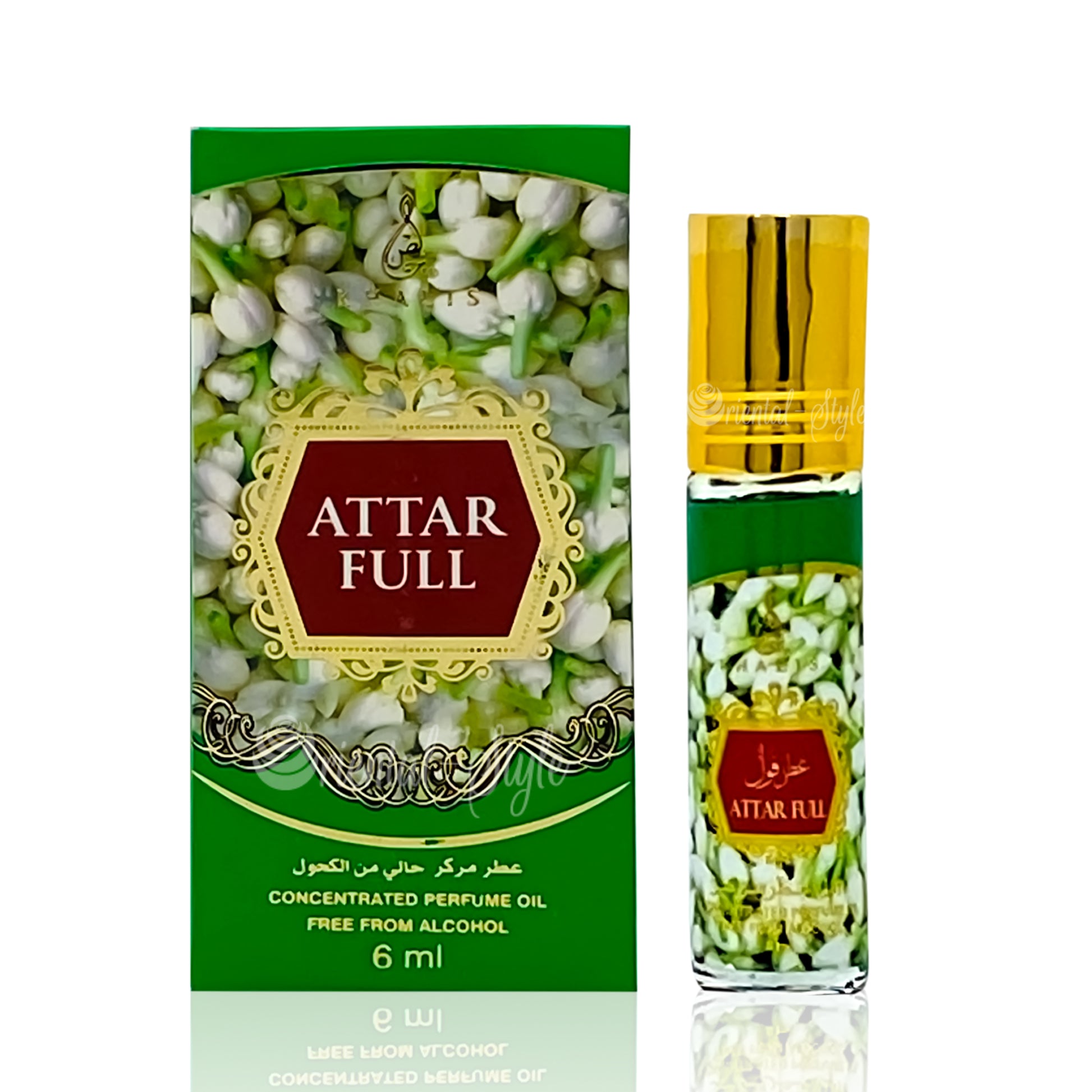 6 ml de óleo de perfume ATTAR FULL 3 