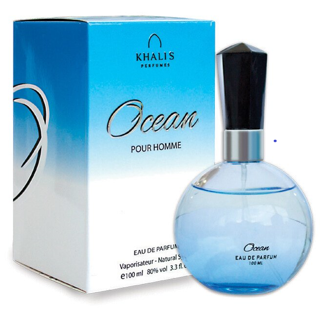 100 ml de Eau de Perfume OCEAN Fragrância Cítrica de Oud para Homem 1 