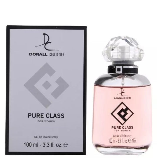 100 ml EDT PURE CLASS Fragrância Picante Frutada para Mulheres