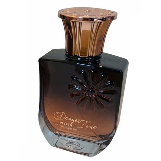 100 ml Eau de Parfume DANGER ZONE NOIR - Fragrância Oriental com Baunilha para Mulheres, com alto teor de óleo perfumado 10%