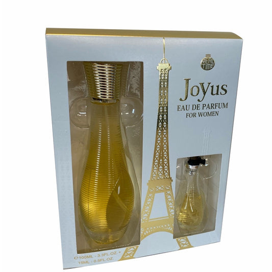 100 ml + 15 ml de Eau de Perfume "JOYUS" Floral - Fragrância Frutal para Mulheres