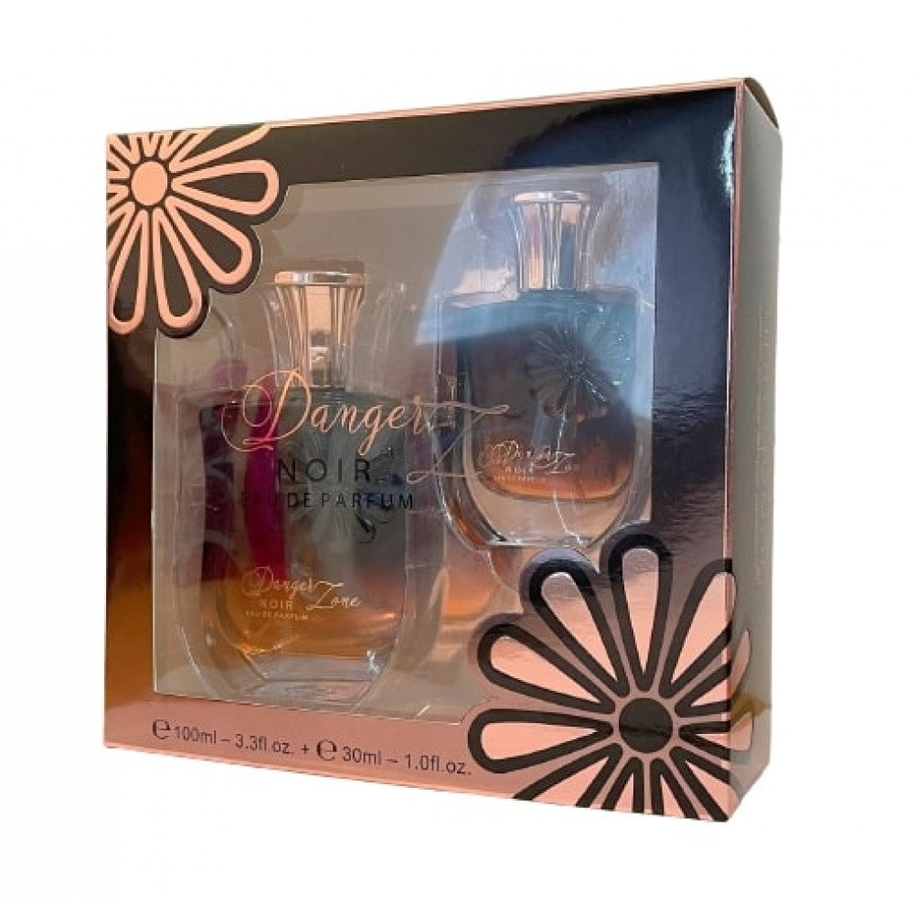 100 ml + 30 ml Eau de Perfume "DANGER ZONE NOIR" Oriental - Fragrância de Baunilha para Mulheres
