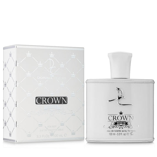 100 ml EDT "Crown White" Fragrância Fresca Cítrica para Homem
