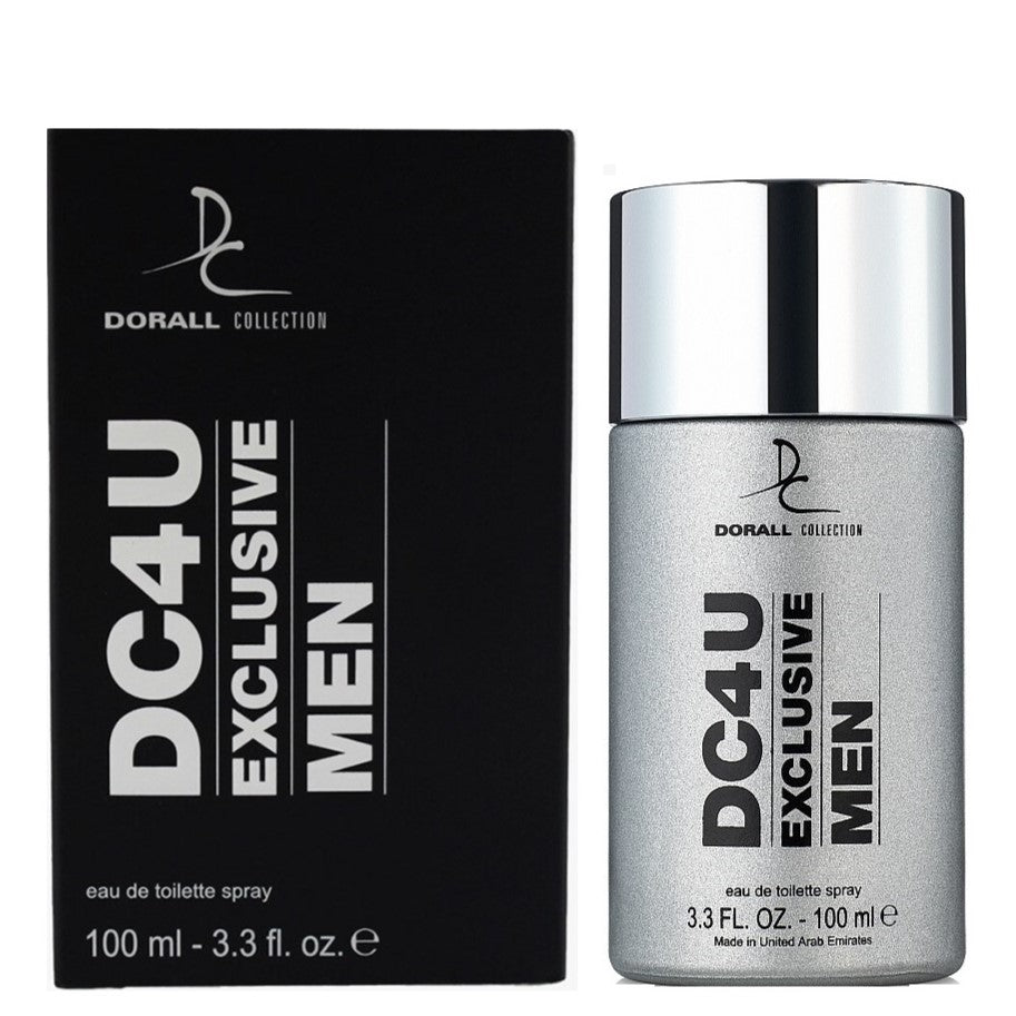 100 ml EDT "DC 4 U Exclusive" Fragrância Floral e Picante para Homem