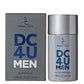 100 ml EDT "DC 4 U" Fragrância Floral e Amadeirada para Homem