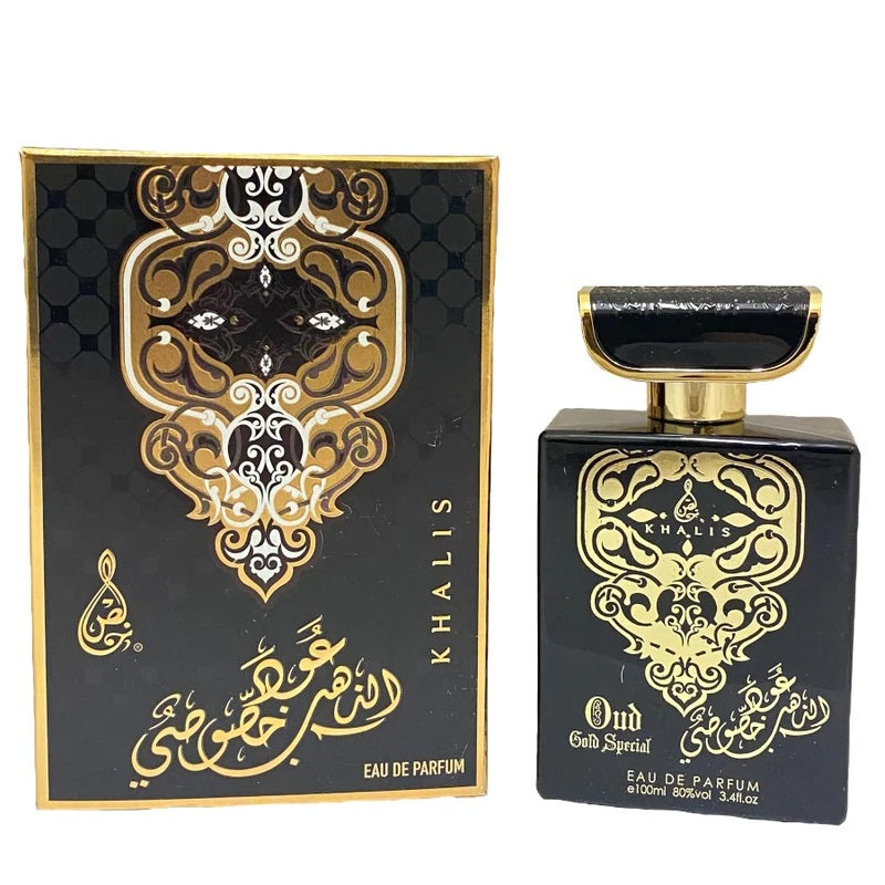 100 ml Eau de Perfume OUD GOLD SPECIAL, Fragrância Doce Oud para Homem