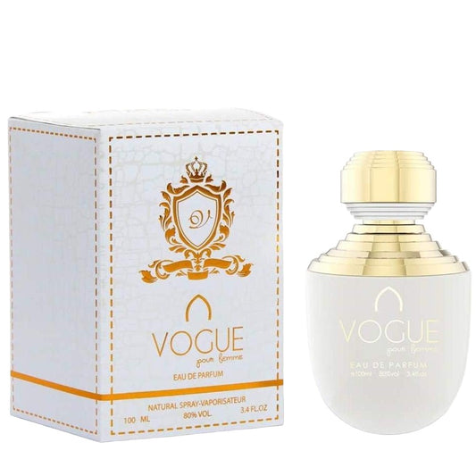 100 ml Eau de Parfum VOGUE, Fragrância Floral Frutada Almiscarada para Mulher