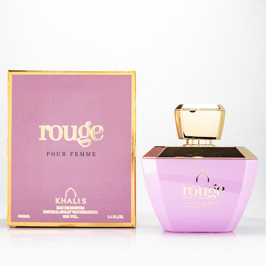 100 ml Eau de Parfum ROUGE, Fragrância Frutada Floral para Mulher