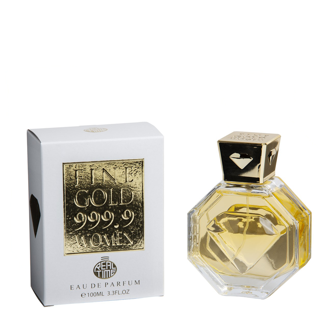 100 ml Eau de Perfume "Fine gold For Women" Fragrância Frutada para Mulheres 1 