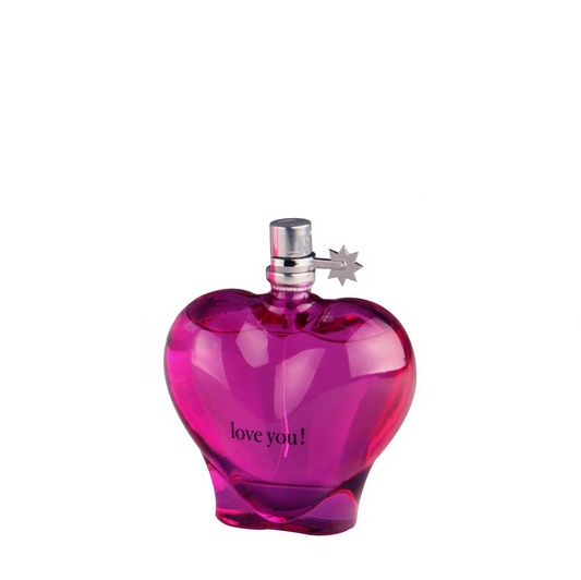 100 ml Eau de Perfume "Love You Pink" Fragrância Frutal - Cítrica para Mulheres