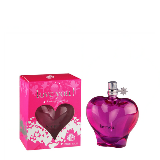 100 ml Eau de Perfume "Love You Pink" Fragrância Frutal - Cítrica para Mulheres