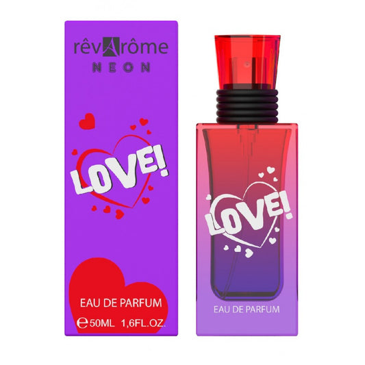 50 ml Eau de Parfum LOVE Fragrância Floral para Mulher