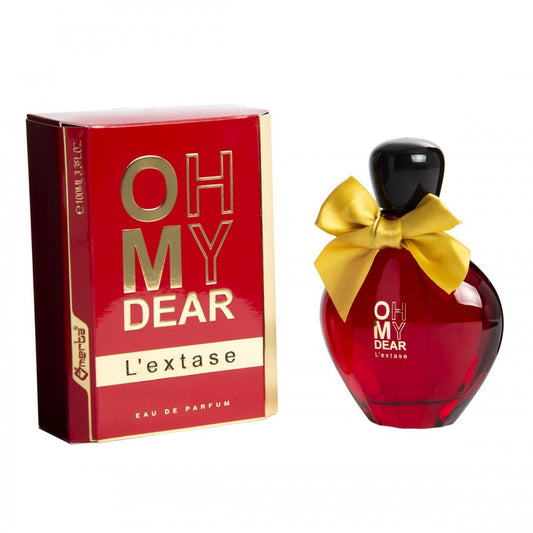 100 ml Eau de Parfume OMD L'EXTASE Fragrância Floral-Frutada Para Mulher