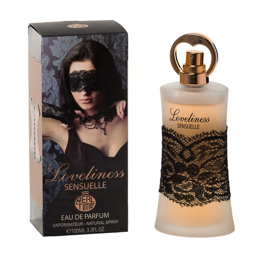 100 ml Eau de Parfume LOVELINESS SENSUELLE Fragrância Frutada Para Mulher