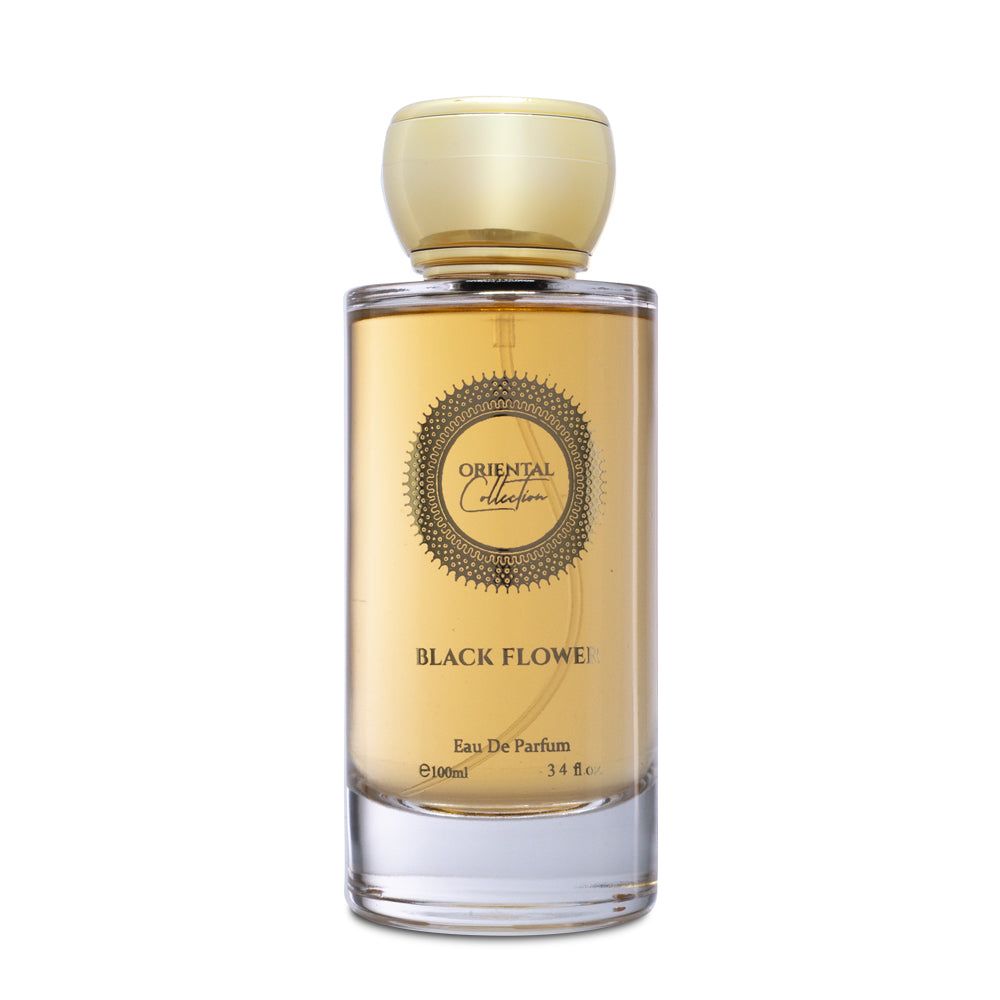 100 ml EDP BLACK FLOWER fragrância sensual, doce e excitante, unissexo