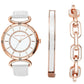 Conjunto Pierre Cardin de 3 peças composto por um relógio e duas pulseiras