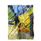 Xaile de seda, 70 cm x 180 cm, Van Gogh - Cafe Terrace At Night