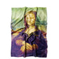 Xaile de seda, 70 cm x 180 cm, Leonardo Da Vinci - Mona Lisa