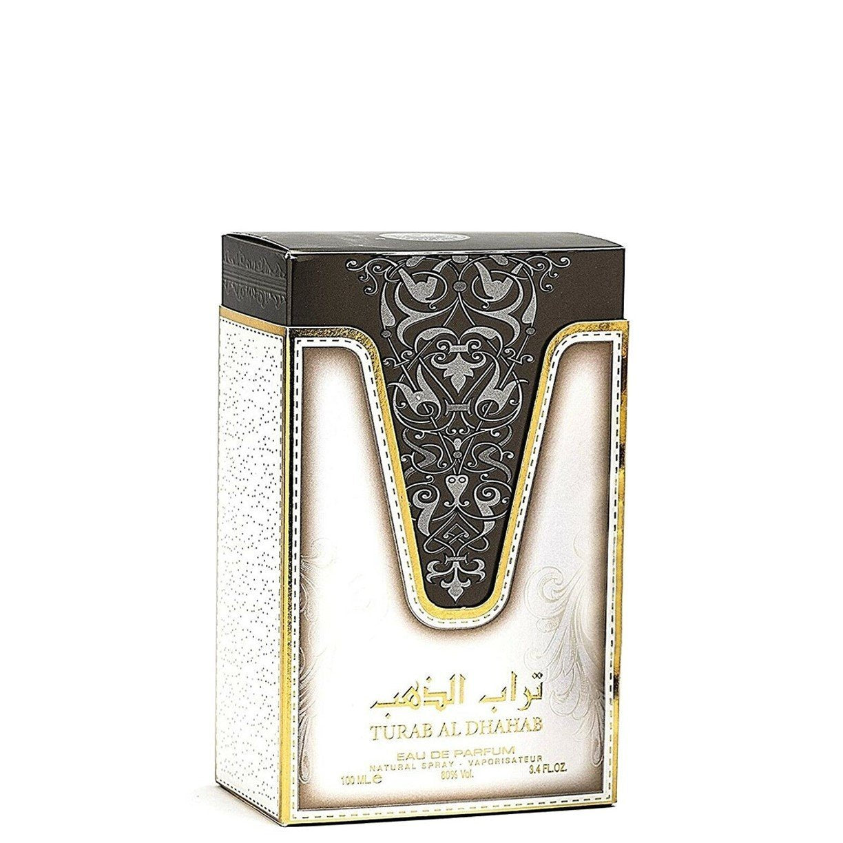 Conjunto de Oferta 100 ml Eau de Perfume Turab Al Dhahab Oriental Doce Fragrânica Almiscarado, para Homem